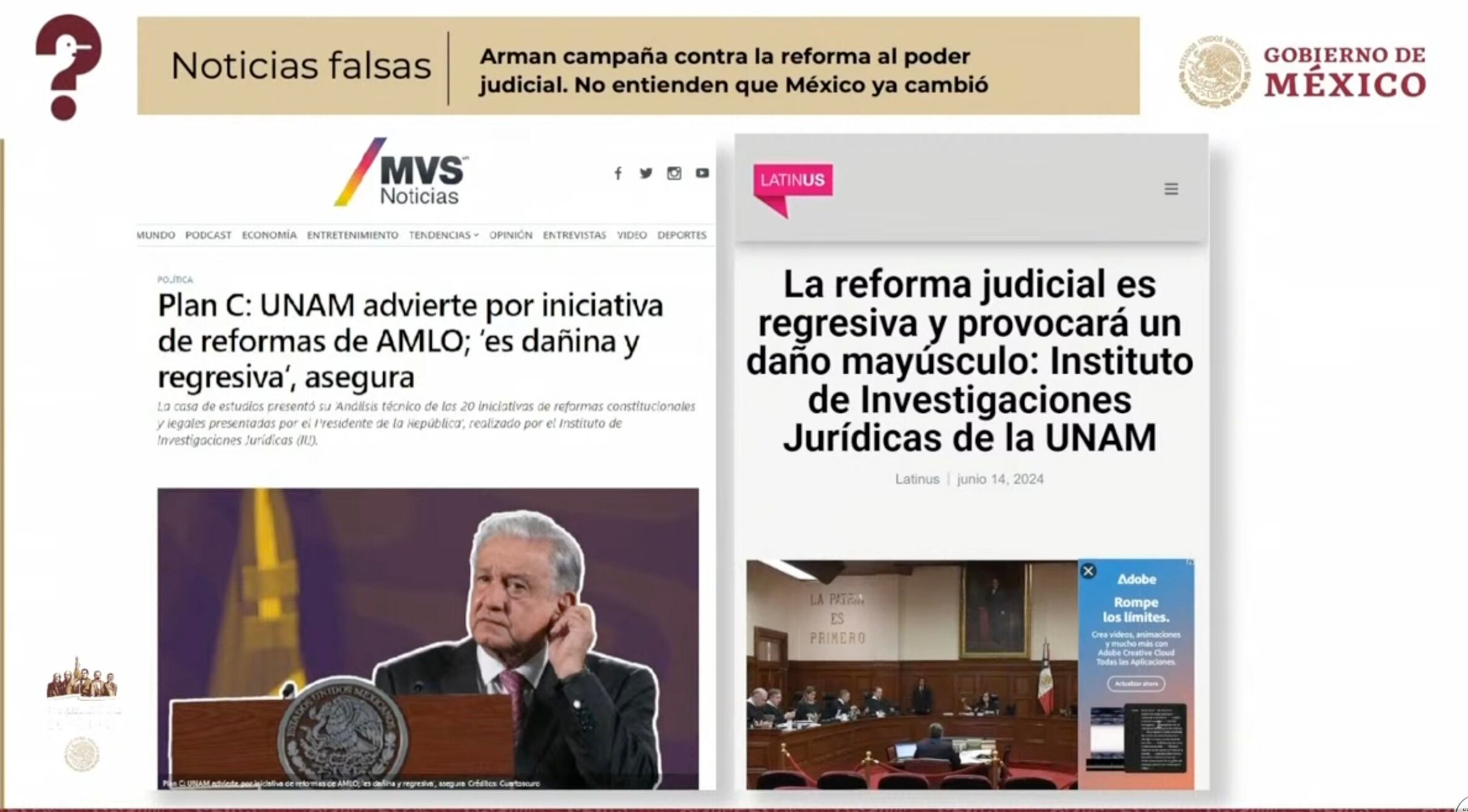 Mentiras de la semana del 19 de junio