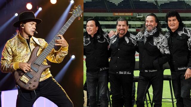 Eusebio Cortez "el Chivo" y Los Bukis.