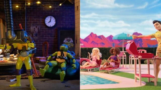 Nuevo tráiler de las Tortugas Ninja: Caos Mutante se fusiona con Barbie