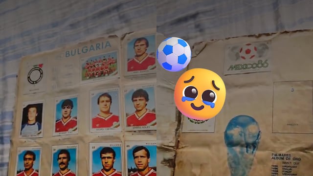 ¿Lo recuerdas? Así era el álbum Panini del Mundial México 86