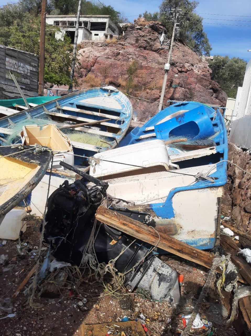 Tormenta de arena en Guaymas