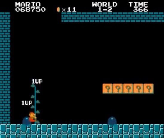 Una teoría revelaría el origen de los hongos 1-UP de Super Mario Bros