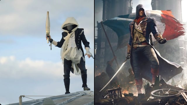 ¿Homenaje a Assassin’s Creed? Fans lo ven en encapuchado de inauguración de Juegos Olímpicos de París 2024