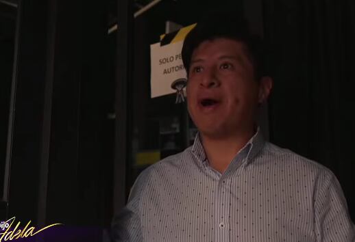 Óscar, camarógrafo de La Saga