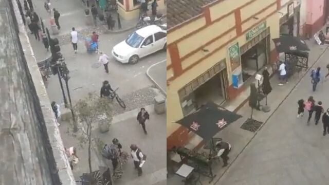 ¿Qué pasó en San Cristóbal de las Casas? Sujetos armados disparan al aire y generan caos