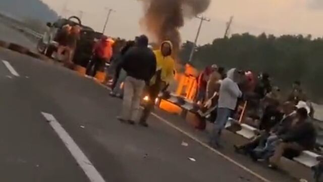 Bloqueo Tenango-Ixtapan de la Sal