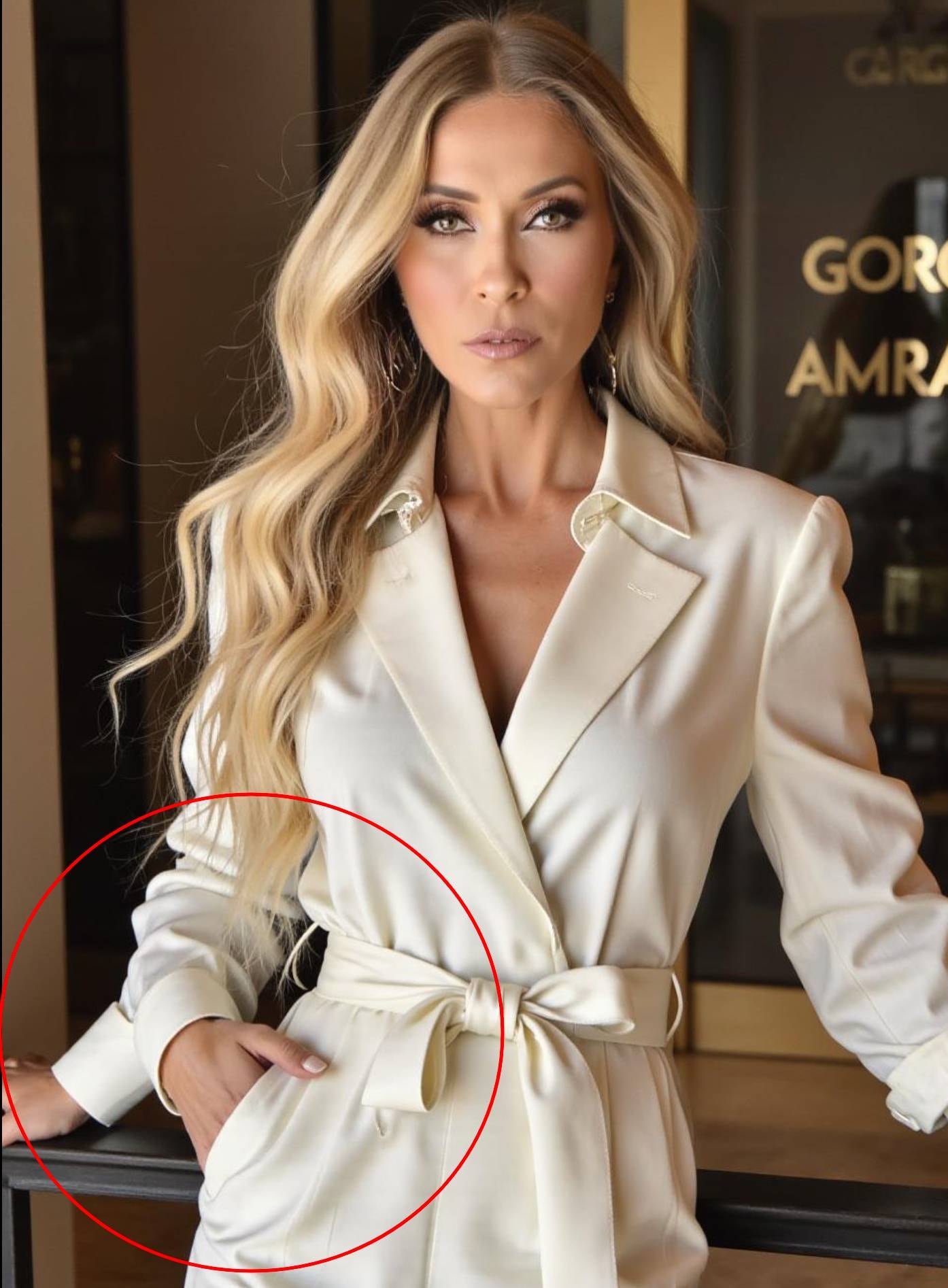 Yuri compartió una foto hecha con inteligencia artificial que le dejó tres brazos