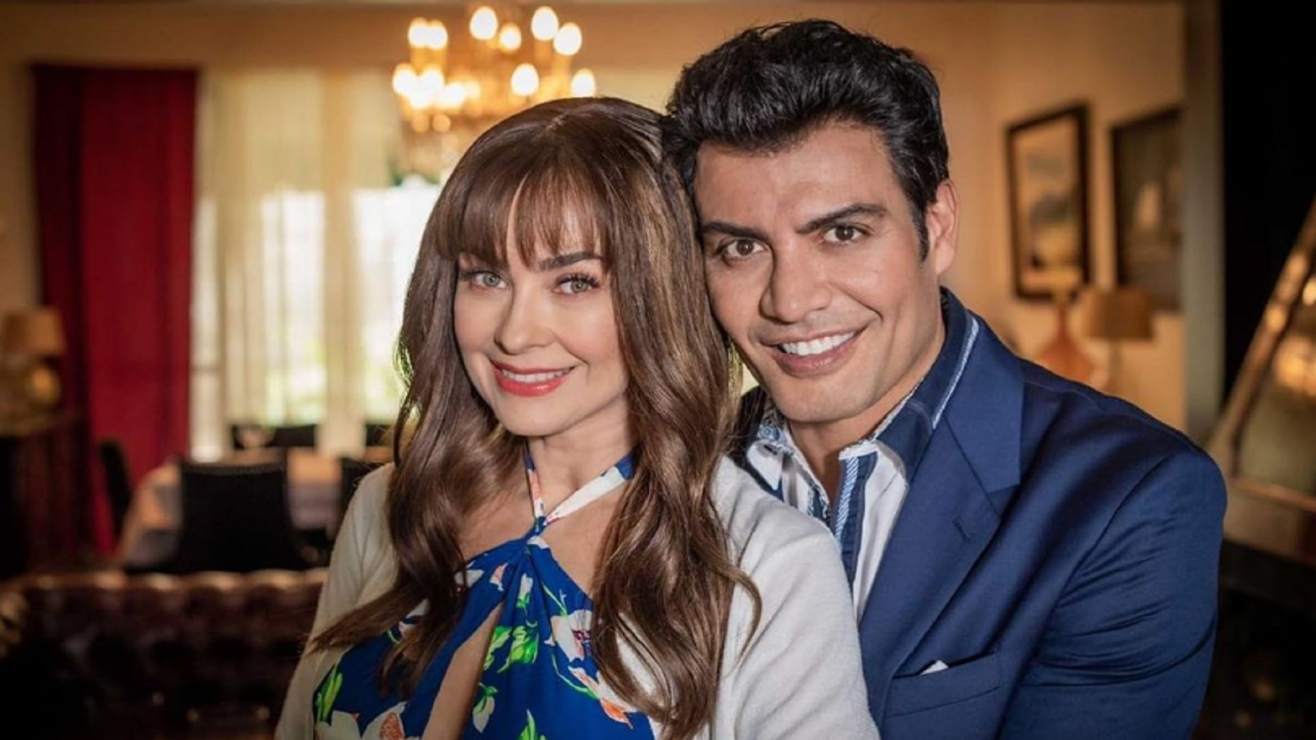Aracely Arámbula y Andrés Palacios