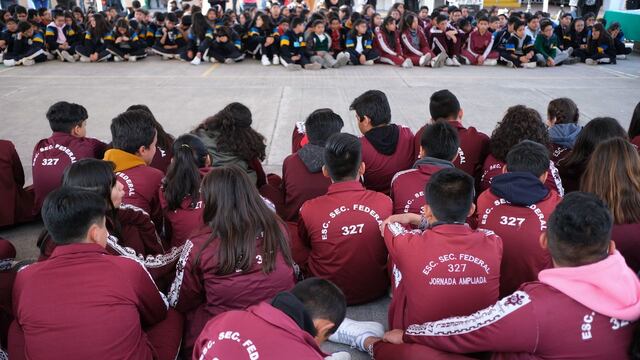 Estudantes de secundaria