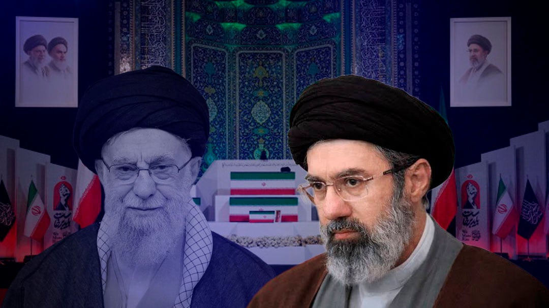 En el funeral de Alí Jameneí, Mojtaba Jamenaí promete vengar su muerte