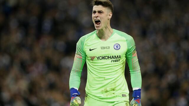 Kepa se negó a salir del campo de juego