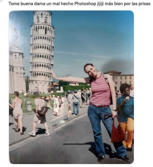 Memes de la Torre de Pisa en Twitter