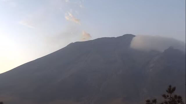 Volcán Popocatépetl el 20 de marzo