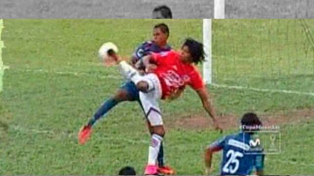 Lionard Pajoy marcó el golazo de la jornada en la primera división peruana. 