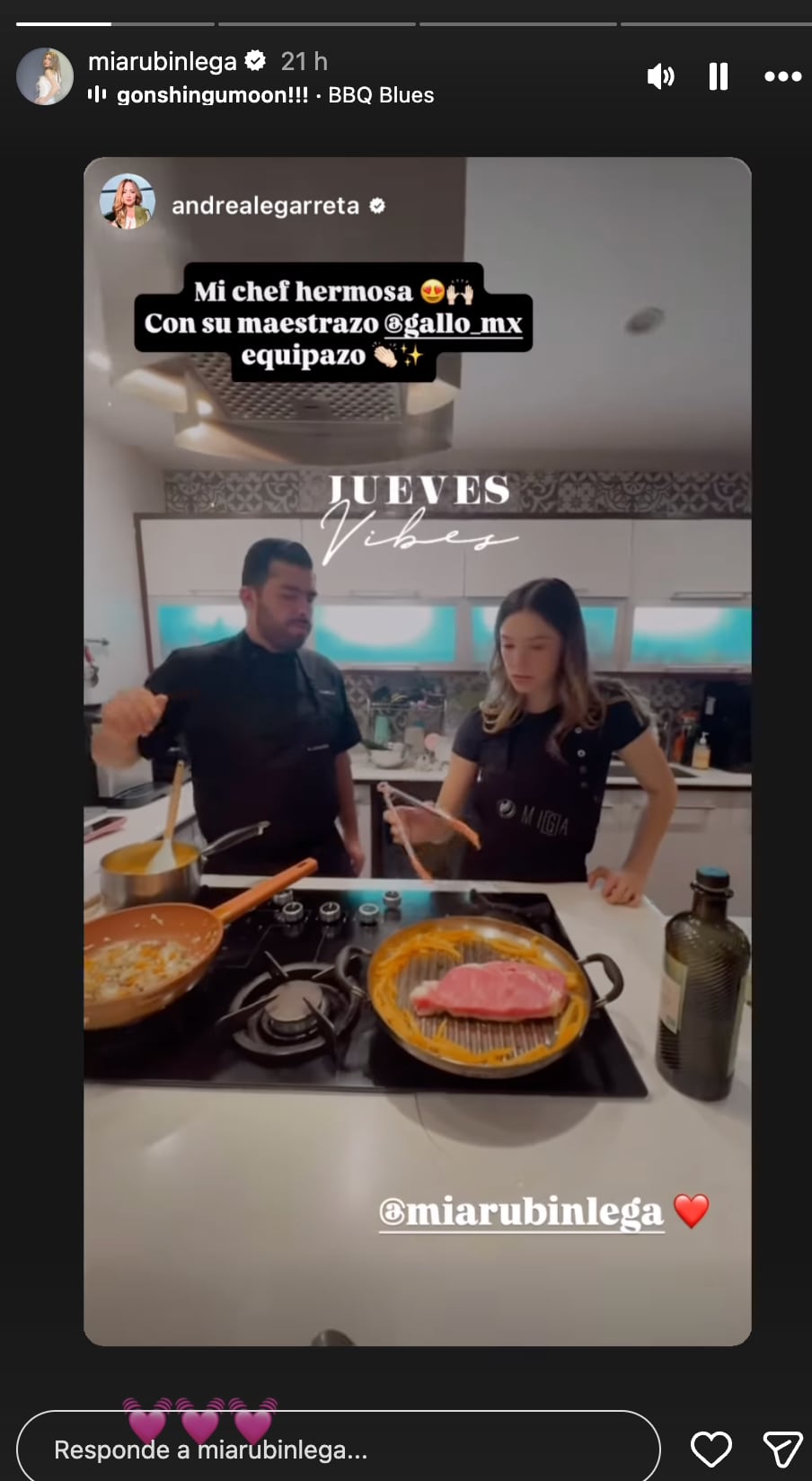 Mía Rubín encontró una nueva profesión por si la cantada no le es suficiente