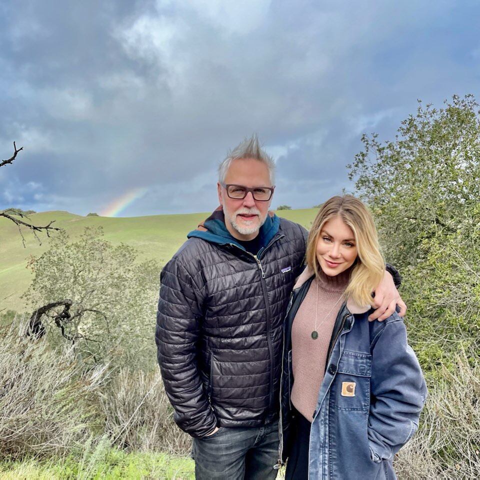 James Gunn y Jenifer Holland