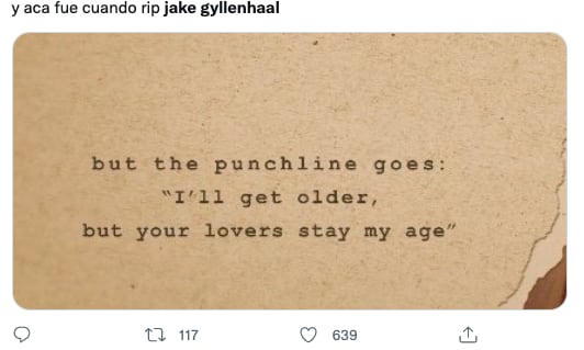 Memes de Jake Gyllenhaal por el 'Red (Taylor's Version)'
