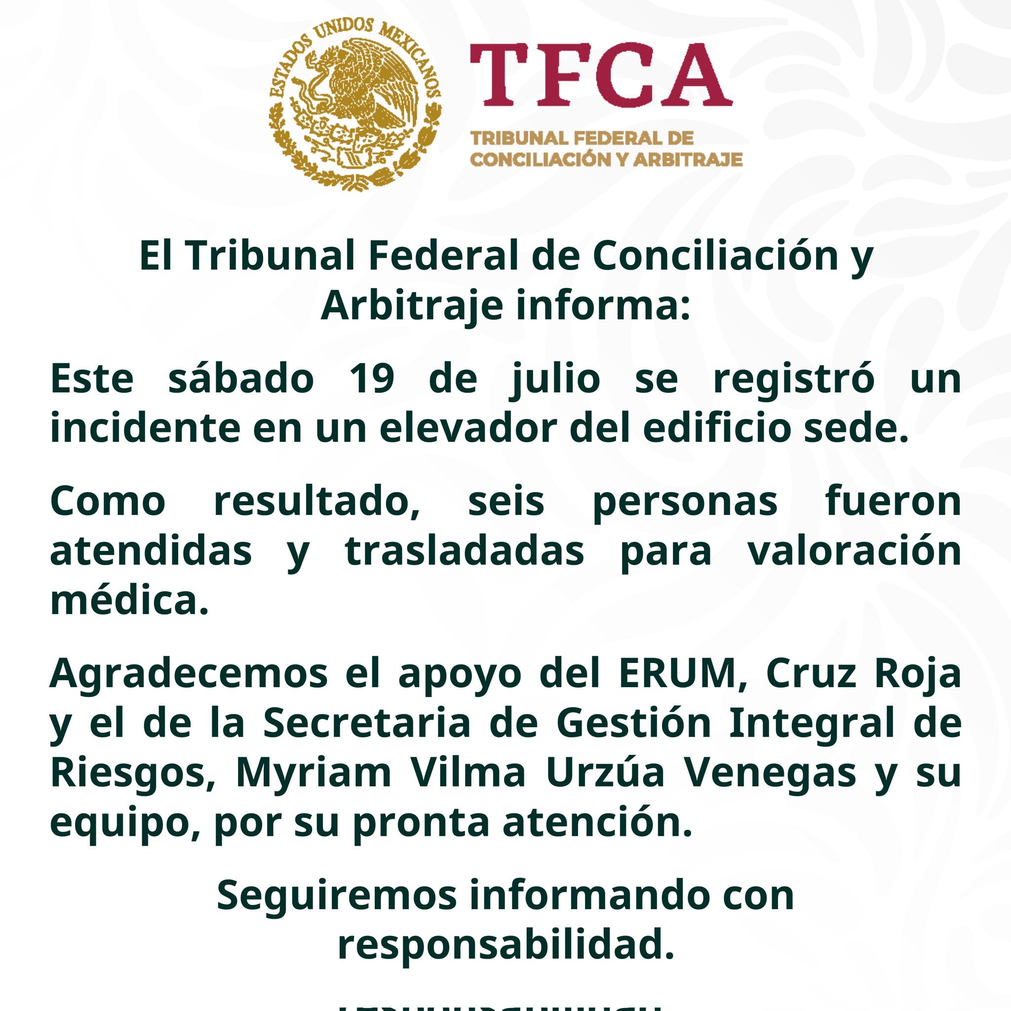 Tribunal Federal de Conciliación y Arbitraje en CDMX