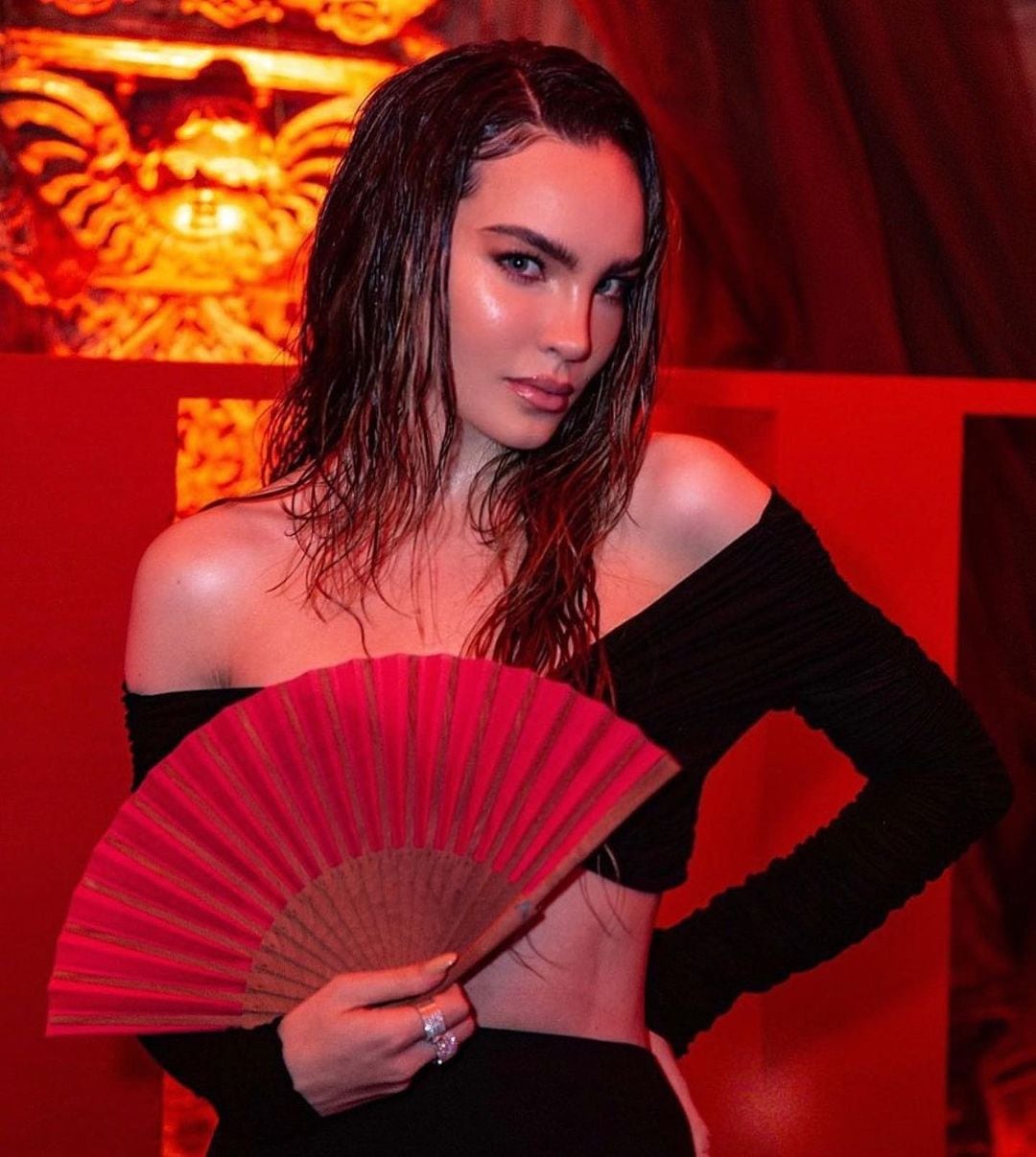 La cantante Belinda.