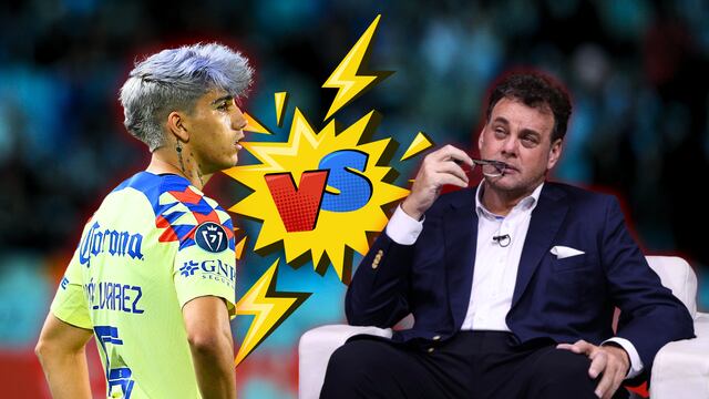 Kevin Álvarez se pelea con David Faitelson
