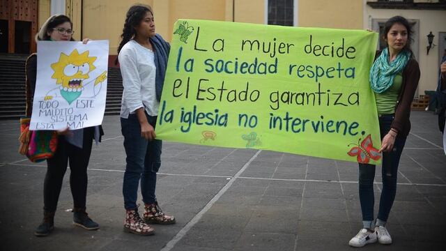 Manifestación por el derecho a decidir