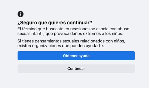 Facebook advierte sobre 'Lolis'