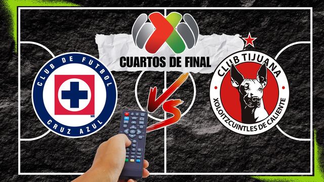 Cruz Azul vs Tijuana: ¿Cómo y cuándo ver el partido de vuelta de cuartos de final en la Liga MX?