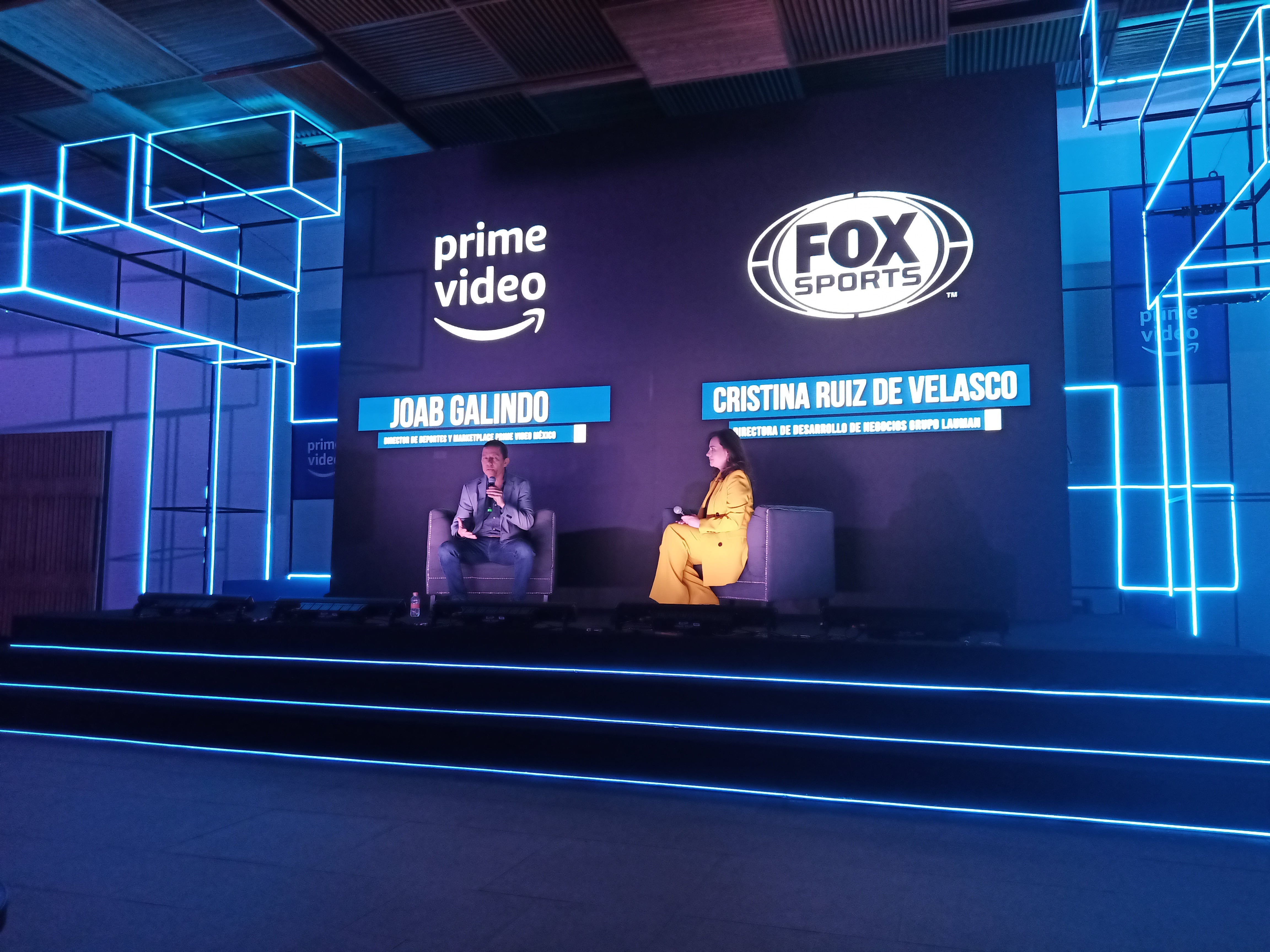 Presentación Fox Sports y Prime Video