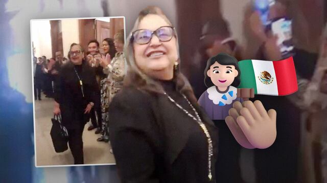 Norma Piña es aplaudida por trabajadores de SCJN