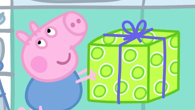 cumpleaños de George Pig