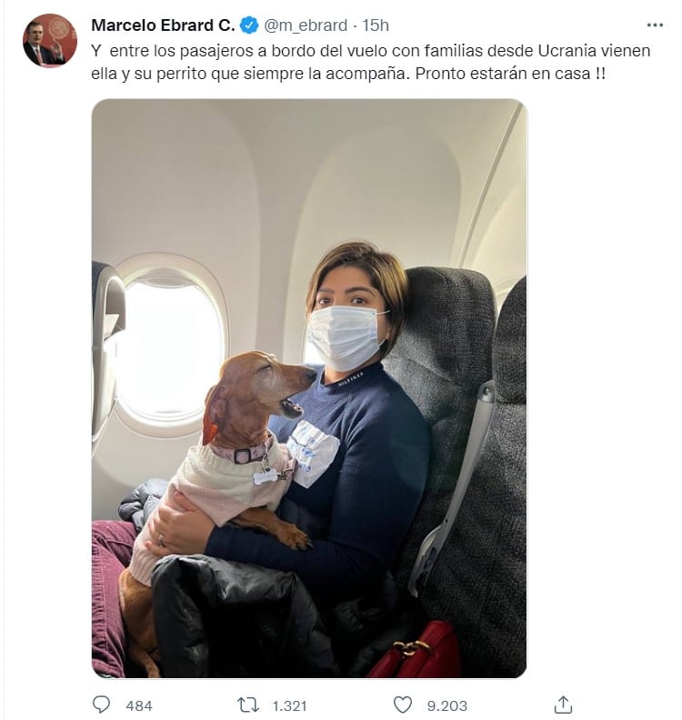 Tuit de Marcelo Ebrard