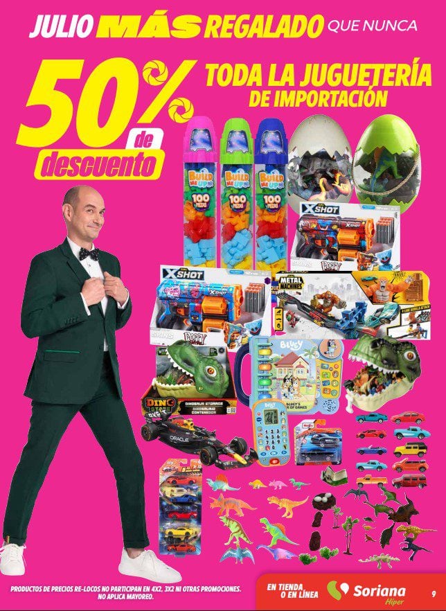 Ofertas Soriana Julio Regalado