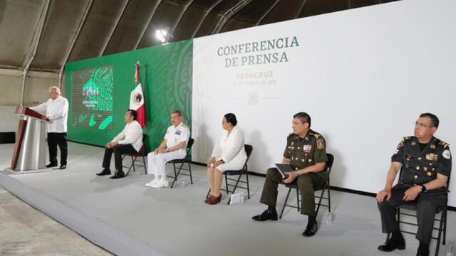AMLO en su conferencia mañanera
