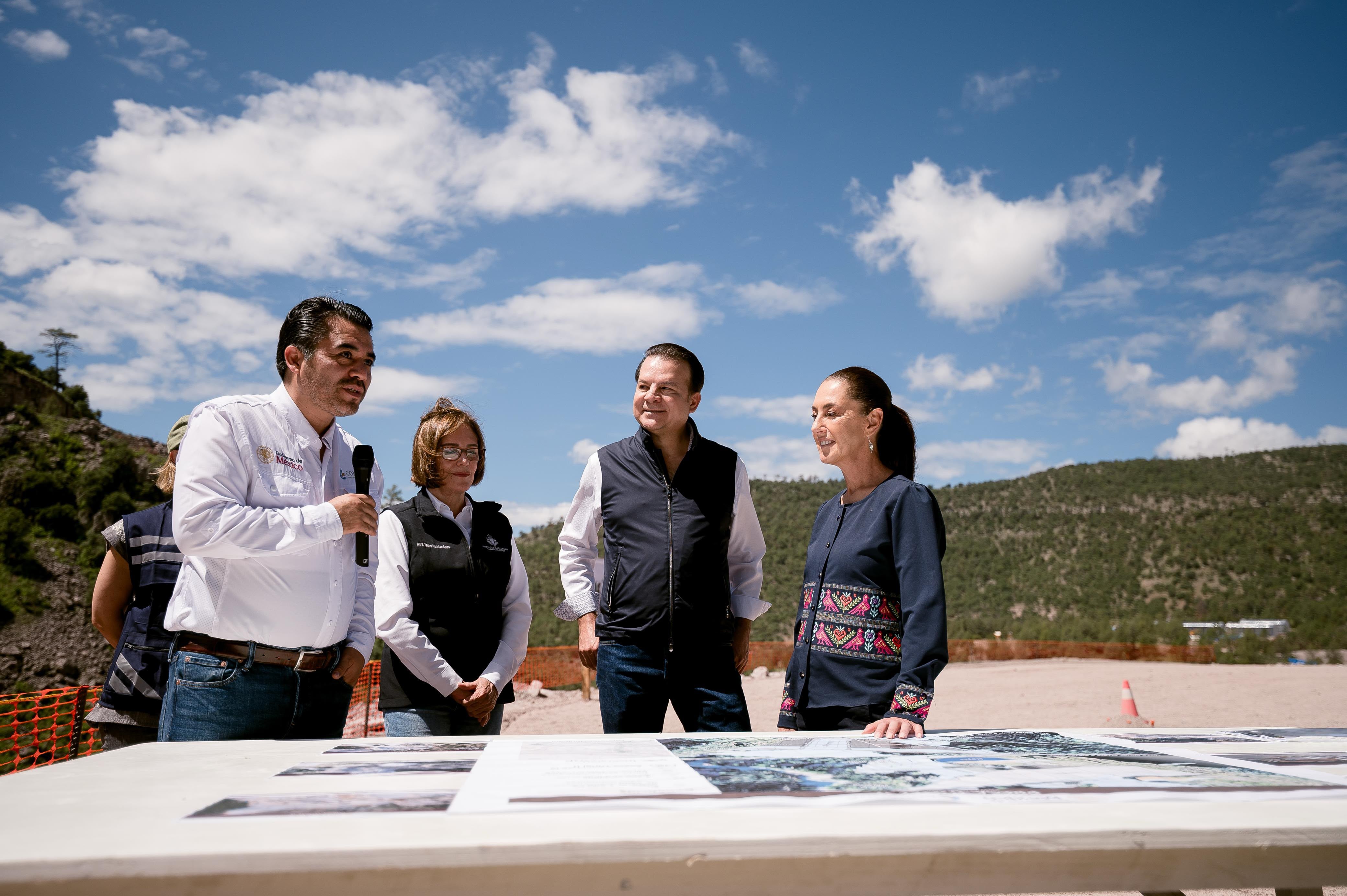 La obra garantizará agua potable para 340 mil habitantes.