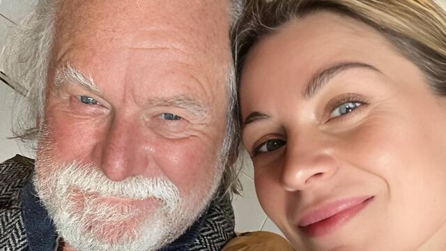 Ludwika Paleta y su papá