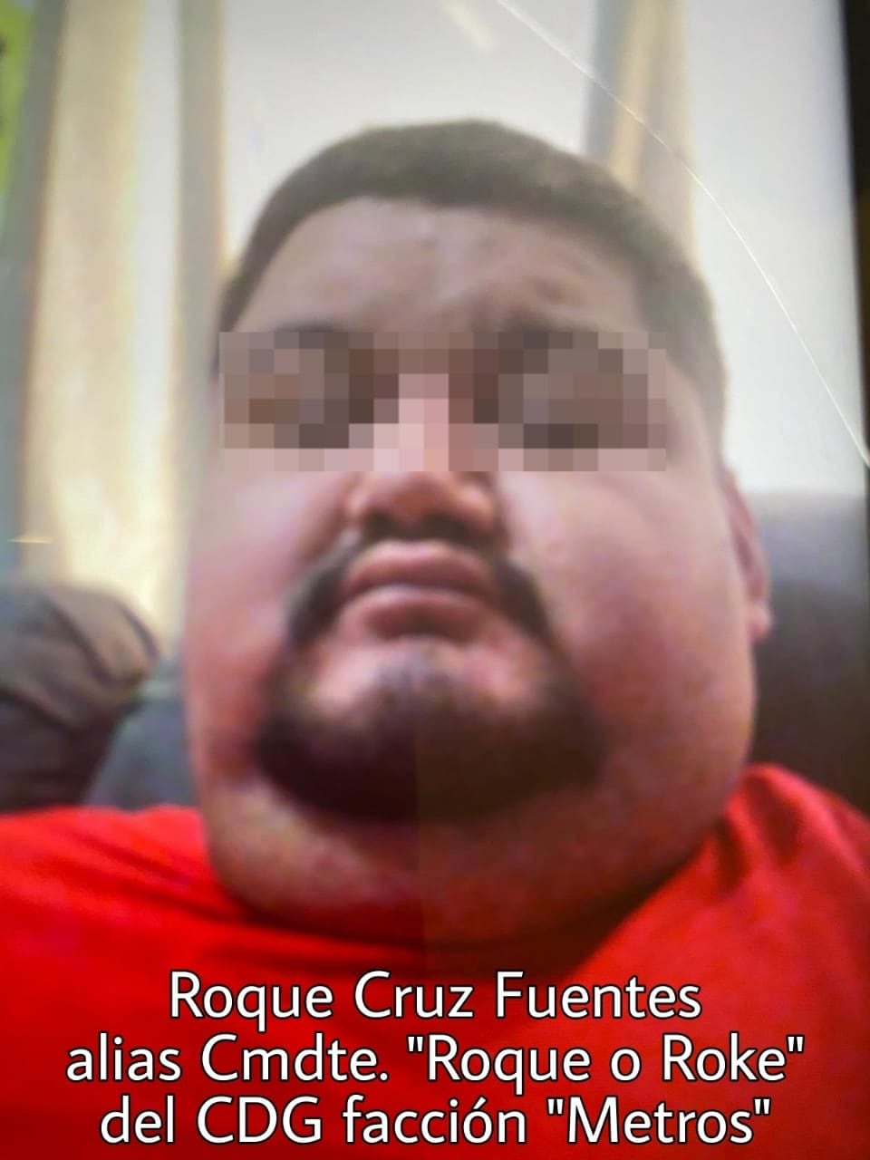 Roque Cruz Fuentes “El M-58” es detenido