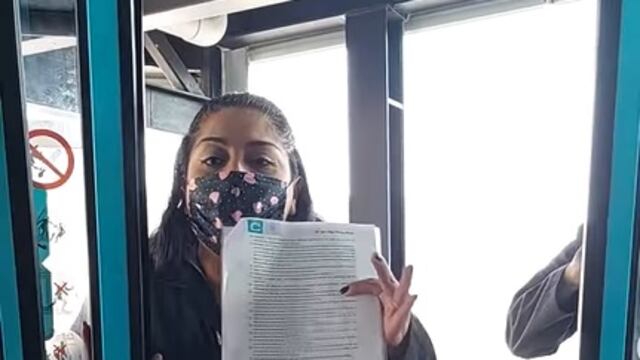 Funcionaria del Cablebus hace groserías a usuarios