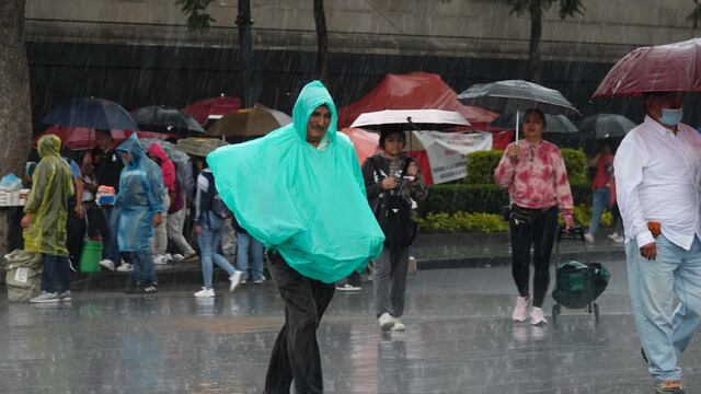 Lluvia en CDMX