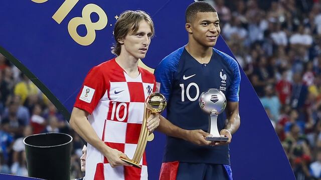 Modric y Mbappé encabezan el 11 ideal del Mundial