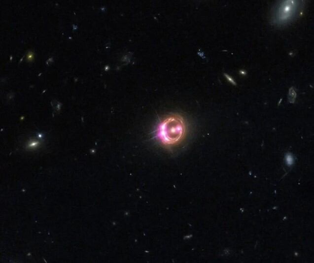 ‘Anillo adornado con joyas’ captado por el telescopio James Webb