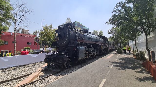 Locomotora The Empress ya está en CDMX