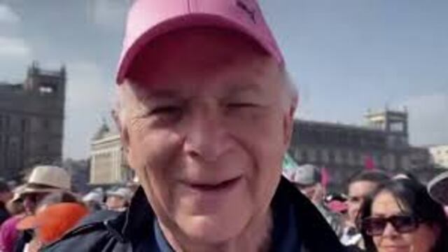 Krauze en marcha opositora