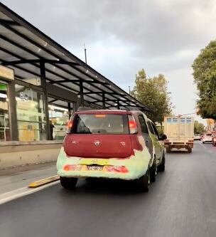 México mágico: auto monstruo de la CDMX circula en las calles y en TikTok