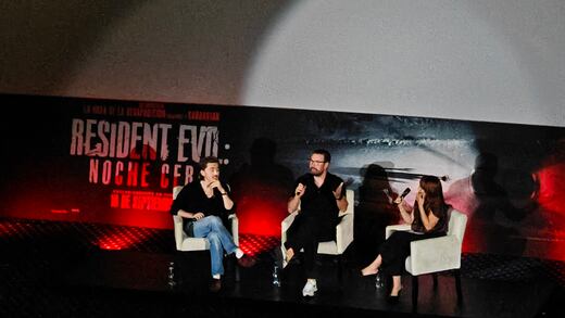 Zach Cregger y Austin Abrams presentan Resident Evil: Noche Cero en CDMX