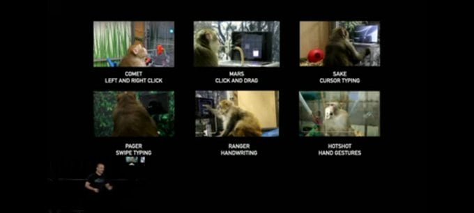 Elon Musk explicando las pruebas en animales de Neuralink