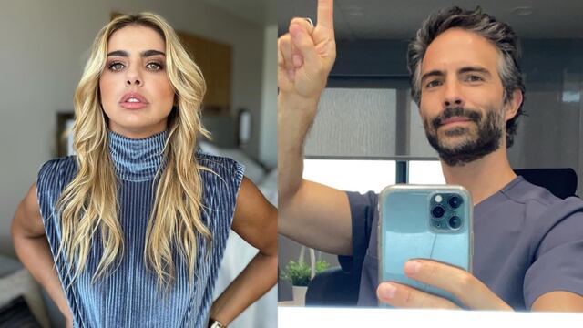 Michelle Renaud y Osvaldo Benavides.