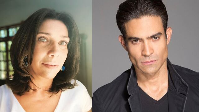 Cynthia Klitbo y Juan Vidal
