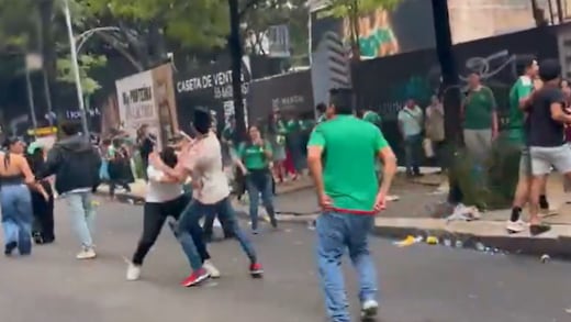 De la fiesta a la pelea: así terminó el festejo por la victoria de México