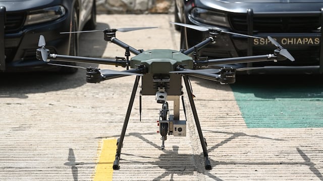 Así son los drones artillados que vigilarán la frontera de Chiapas