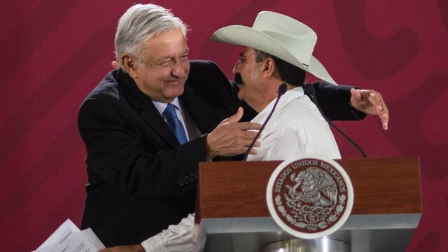 Andrés Manuel López Obrador y Jorge Zapata